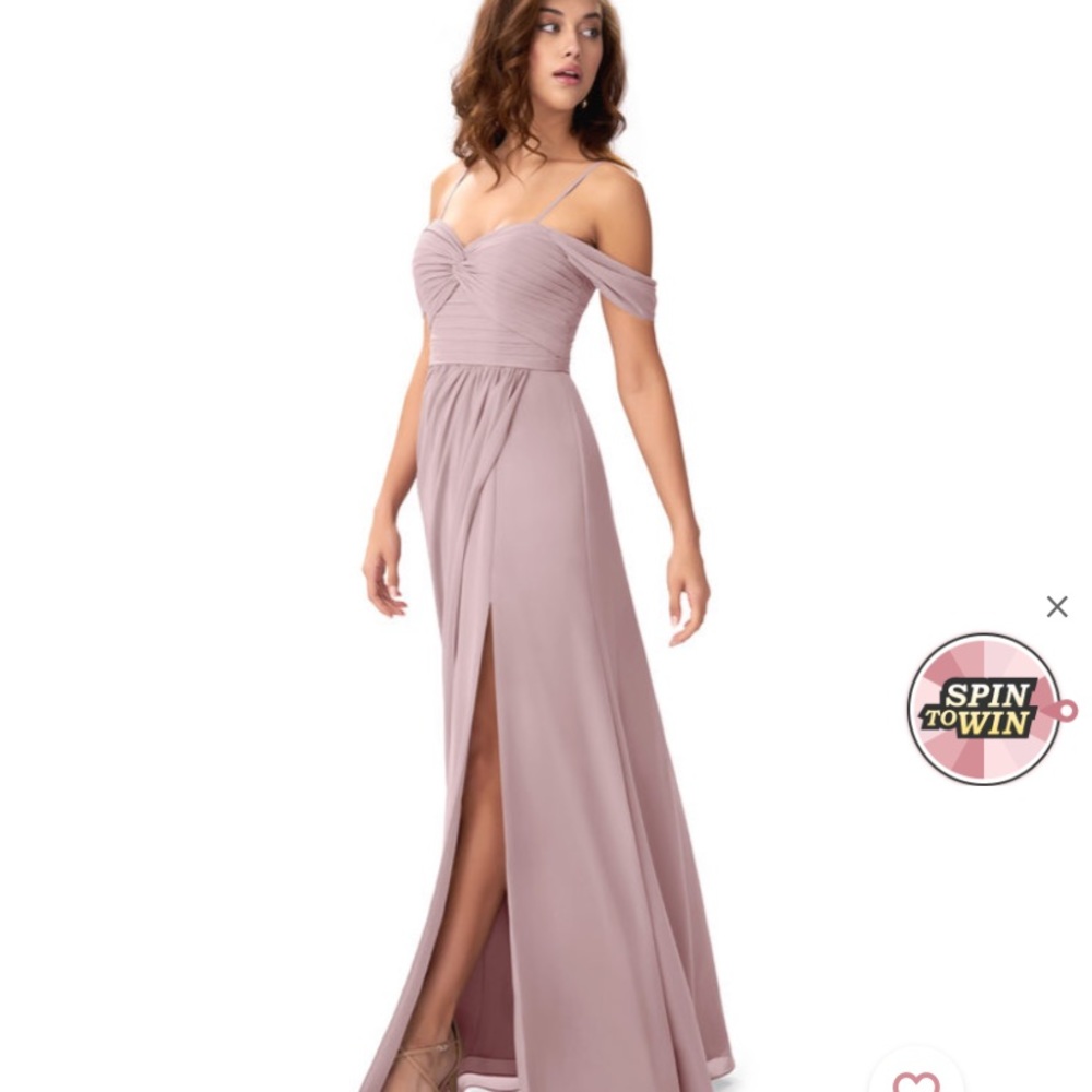 Azazie Millie Dress in Vintage Mauve